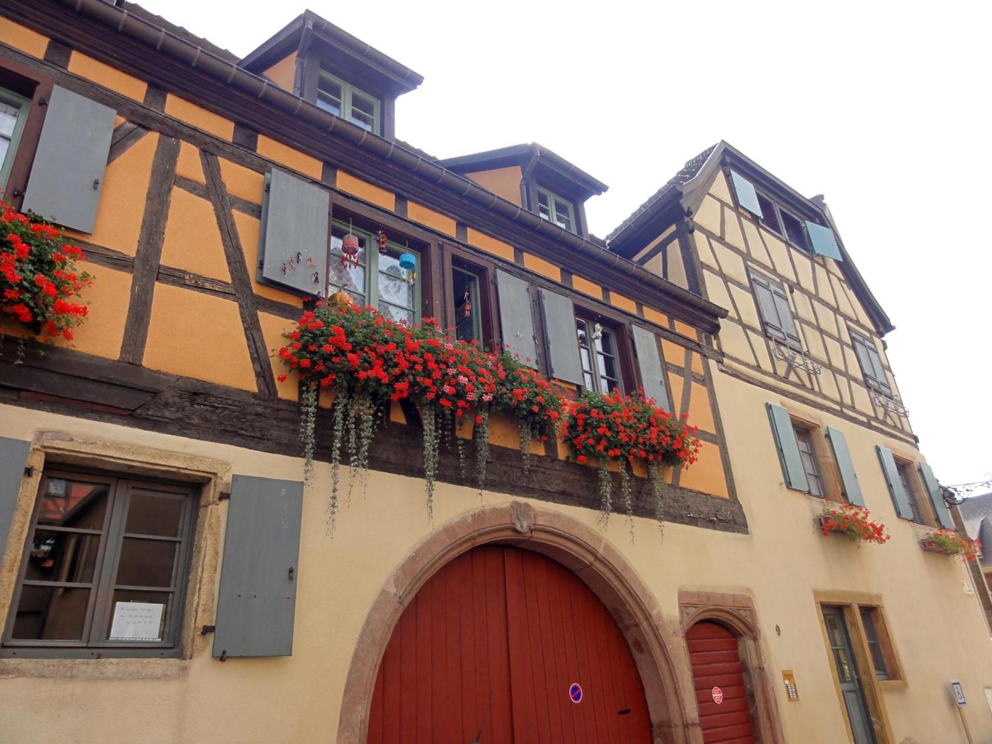 Gite Traditionnel Au Centre Historique D'Eguisheim Esterno foto